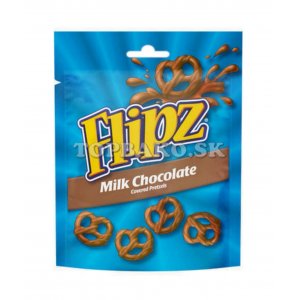Flipz - praclíky v mliečnej čokoláde 100g